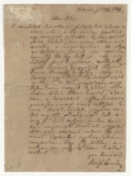 Petőfi Sándor  Kovács Pál