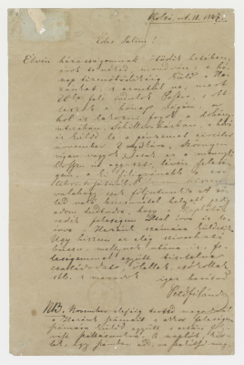 Petőfi Sándor  Kovács Pál