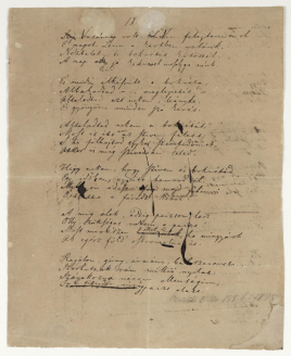 Vasárnap volt; Félre mostan, félre a fejemről...