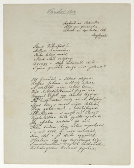 Vándor élet; Dal a pipáról s más egyébről