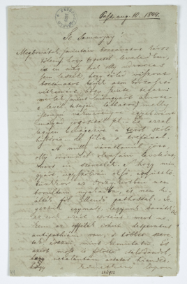 Petőfi Sándor  Samarjay Károly