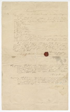 Szerződés Petőfi összes költeményei című kötet kiadására