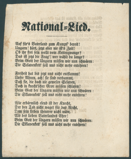 Petőfi Sándor: National-Lied