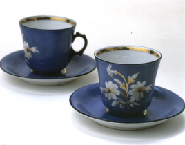 Arany Jánosék feketekávés csészéi, csészealjjal